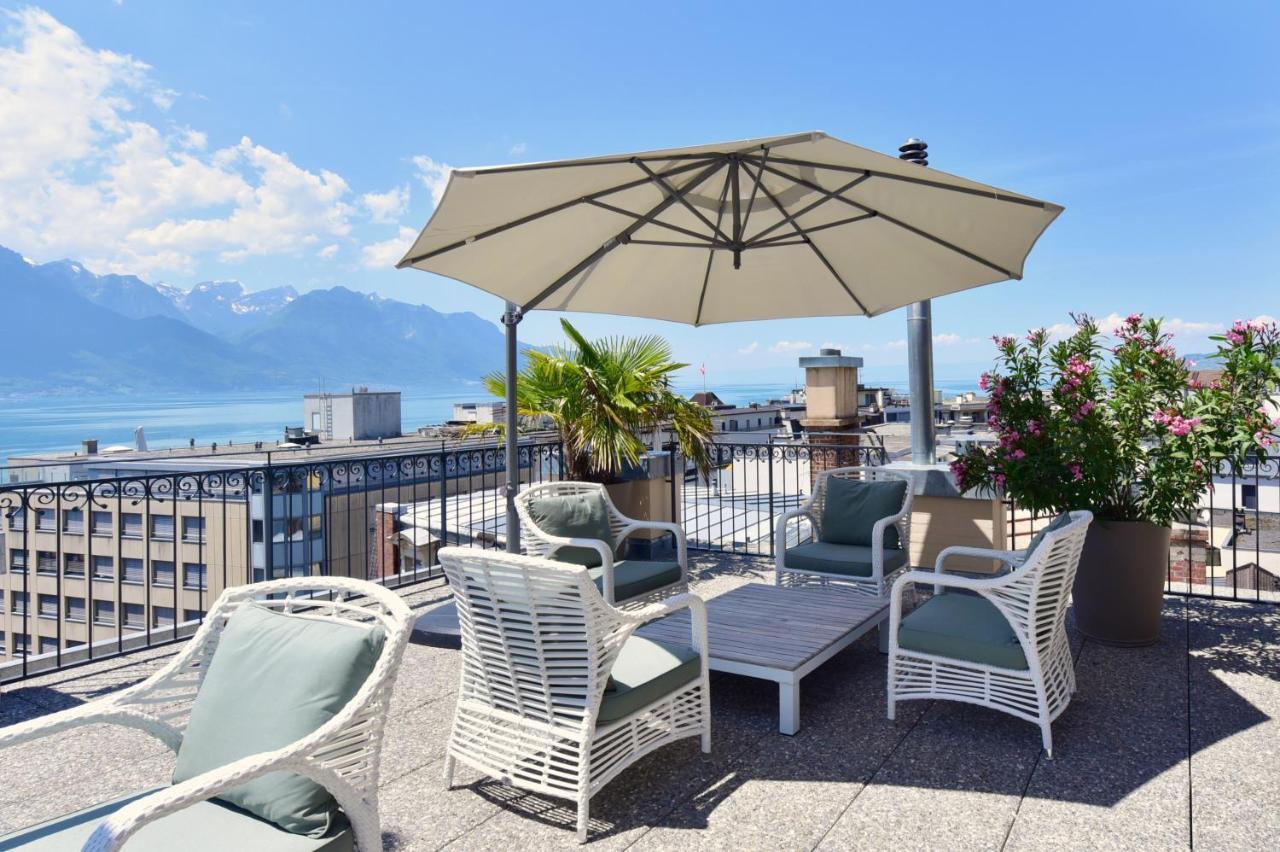 J5 Hotels Helvetie & La Brasserie Montreux Exterior foto