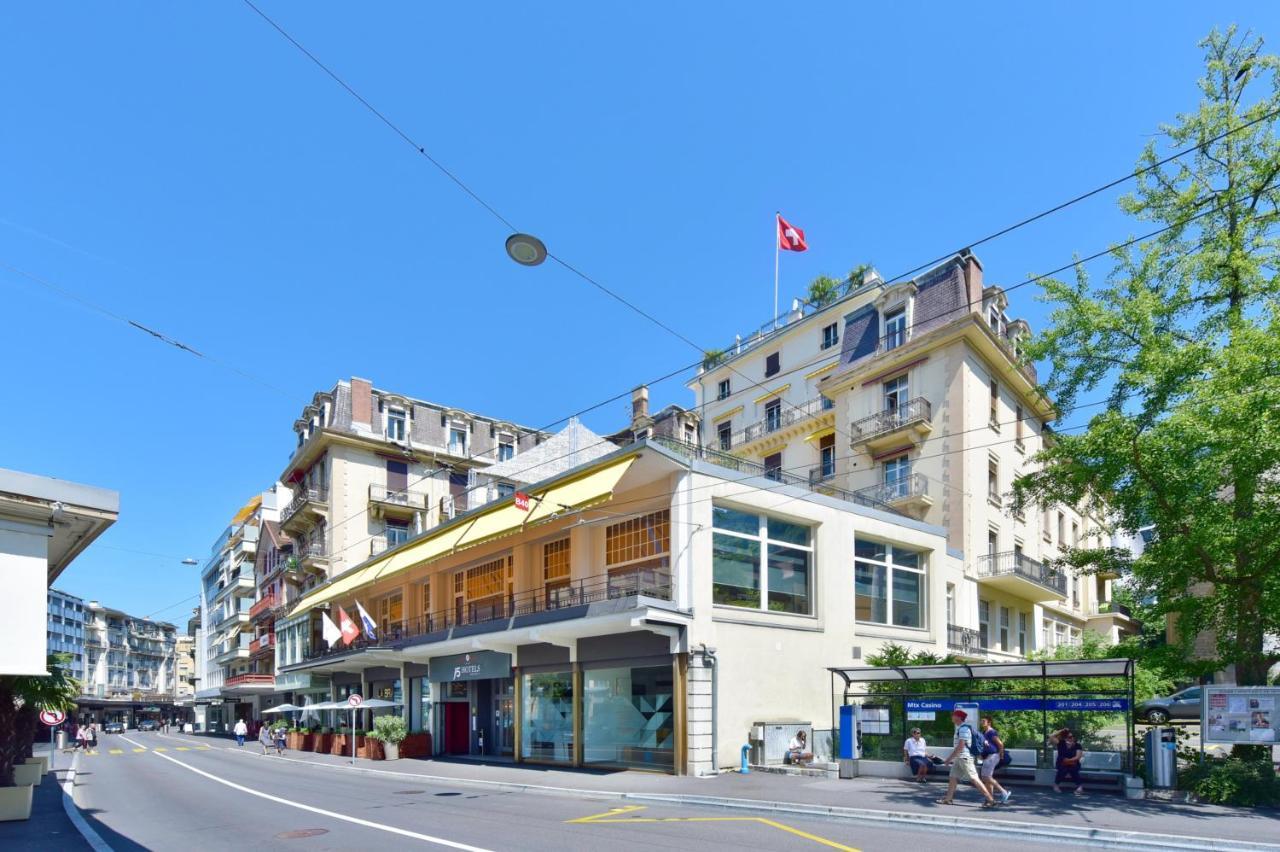 J5 Hotels Helvetie & La Brasserie Montreux Exterior foto